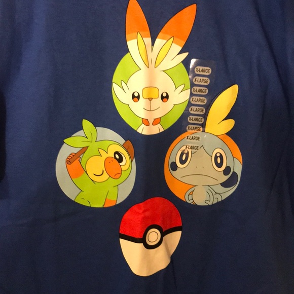 Men’s Galar bunny Pokémon shirt - Picture 2 of 3